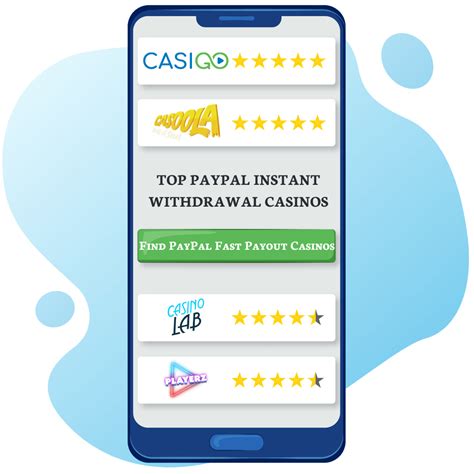casino with paypal withdrawal